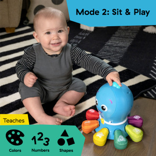 Thumbnail 10: Baby Einstein 4-in-1 Crawl & Chase Activity Toy 