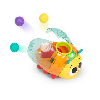 Thumbnail 6: Bright Starts Baby Spin 'n' Chase Bug Ball Popper Toy 