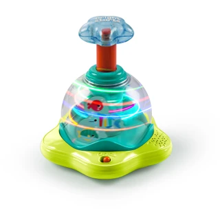 Thumbnail 6: Bright Stars Press & Glow Spinner Musical Toy 