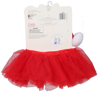 Thumbnail 2: . Baby 2-Piece Santa Hat & Tutu Set 