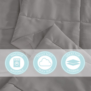 Thumbnail 26: Truly Soft Truly Soft Everyday Solid Down Alternative Blanket 