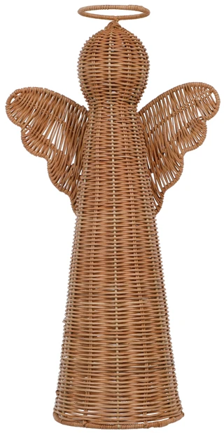 Thumbnail 1: Caribbean Joe 20-Inch Rattan Angel Decor 