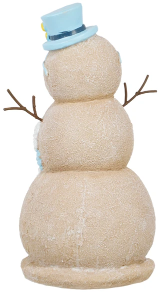 Thumbnail 2: Magical Season 12-Inch Resin Beach Snowman Figurine 