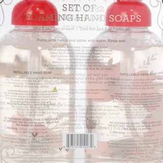 Thumbnail 2: Tahari 2-Piece Refillable Foaming Hand Soap Set 
