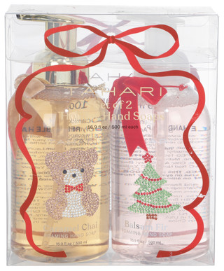 Thumbnail 1: Tahari Set of 2 Foaming Holiday Hand Soaps 