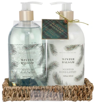 Thumbnail 1: VOTUM Winter Balsam Hand Wash & Lotion Basket Caddy 