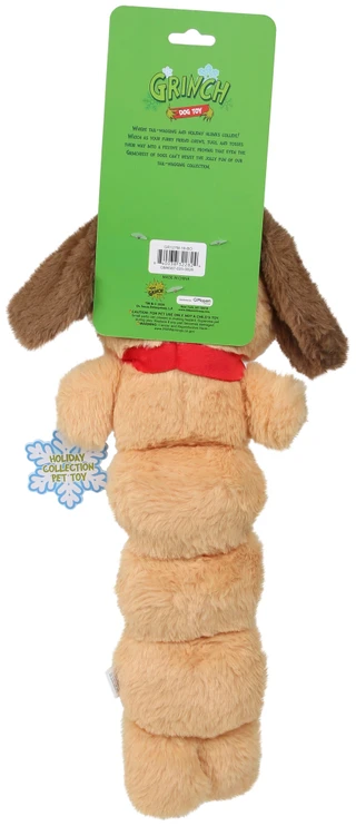 Thumbnail 2: Dr. Seuss Grinch Max Multi-Squeak Dog Toy 