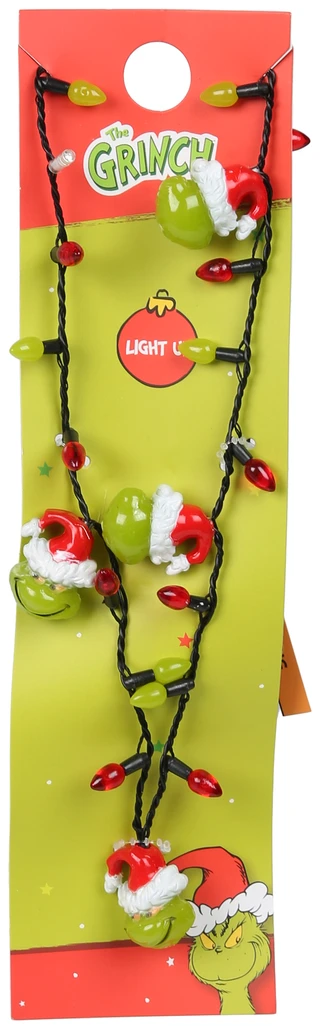 Thumbnail 1: Dr. Seuss Grinch Light-Up Necklace 
