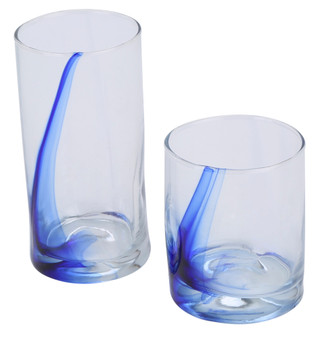 Thumbnail 2: Libbey 8 Pc Blue Ribbon Glassware Set 