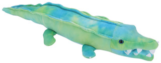 Thumbnail 1: Wishpets  24 in Big Frankie Plush Watercolor Alligator Toy 