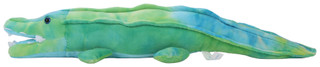 Thumbnail 2: Wishpets  24 in Big Frankie Plush Watercolor Alligator Toy 