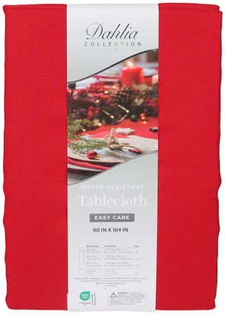 Thumbnail 2: Dahlia Collection Water Resistant Tablecloth 