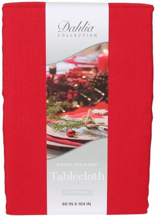 Thumbnail 1: Dahlia Collection Water Resistant Tablecloth 