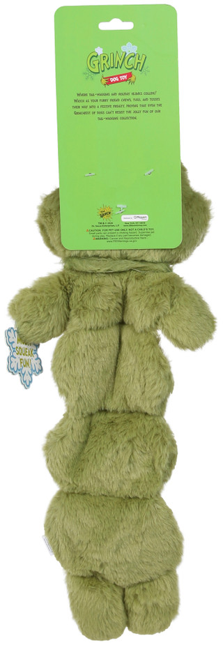Thumbnail 2: THE GRINCH 18-Inch Multi-Squeak Plush Dog Toy 