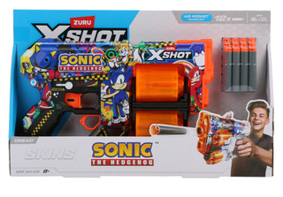 Thumbnail 1: Zuru Sonic the Hedgehog Dread Foam Dart Blaster 