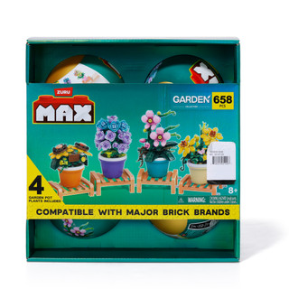 Thumbnail 1: Zuru 4 Pc Garden Building Set 