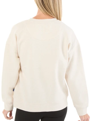 Thumbnail 3: Lands' End Women's Fleece Logo Sweatshirt 