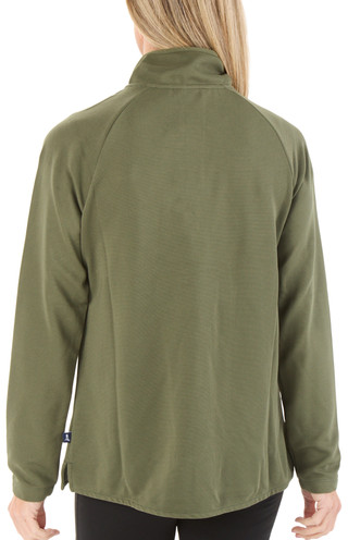 Thumbnail 2: Lands' End Women's Long Sleeve Quarter Snap Top 
