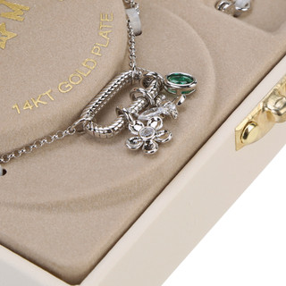 Thumbnail 2: Charm Bar Butterfly Charm Bracelet Set 