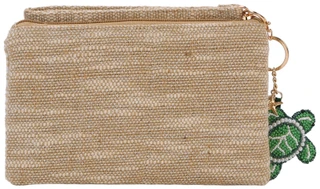 Thumbnail 4: America & Beyond Beaded Turtle Wristlet with Bag Charm 