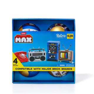 Thumbnail 1: Zuru Retro Collection Brick Building Set 