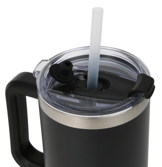 Thumbnail 2: Miami Hurricanes 40-Oz. Stainless Steel Handle Tumbler 