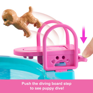 Thumbnail 3: Barbie Girls' Dream Pool Playset 