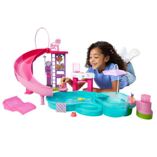 Thumbnail 5: Barbie Girls' Dream Pool Playset 