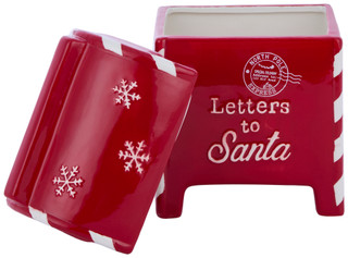 Thumbnail 2: 10 Strawberry Street Mailbox Cookie Jar 