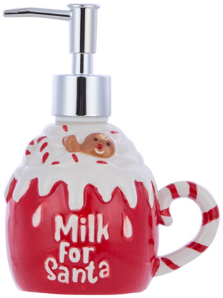 Thumbnail 1: 10 Strawberry Street Milk for Santa Soap Pump 