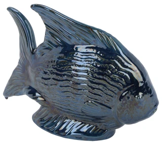 Thumbnail 1: Kavana Ceramic Fish Decor Accent 