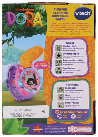 Thumbnail 2: VTech Time For Learning Dora Adventure Watch 