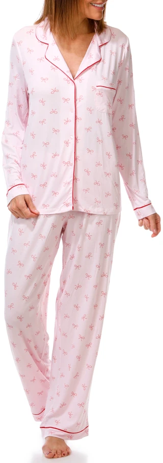 Thumbnail 1: Draper James Women's Bamboo Jersey Pajama Set 
