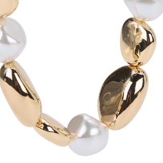 Thumbnail 3: BADGLEY MISCHKA Pearl Accent Necklace & Stud Earrings Set 