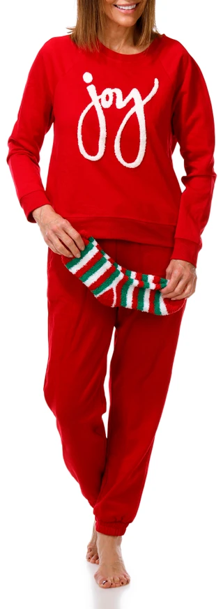 Thumbnail 1: Philosophy Women's 3-Piece Joy Fleece Pajama Set 