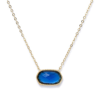 Thumbnail 1: Olivia Simpson Gold-Plated Pendant Necklace 