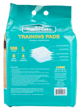 Thumbnail 2: Dog Whisperer 100 Pk 22x22 Pet Training Pads 