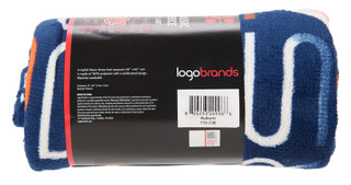 Thumbnail 2: Auburn Tigers 50x60 Classic Fleece Team Throw Blanket 