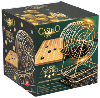 Thumbnail 1: Samsonico Casino Night Classic Bingo Set 