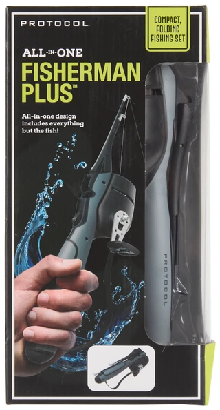 Thumbnail 1: Protocol All-In-One Spin Casting Fishing Rod Set 