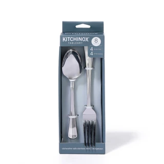 Thumbnail 1: Kitchinox 8 Pc Georgetown Stainless Steel Flatware Set 