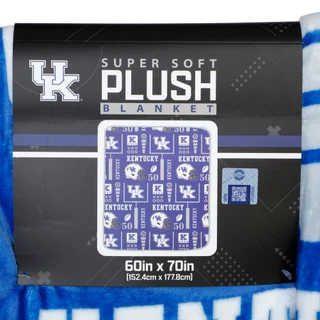 Thumbnail 2: KENTUCKY WILDCATS 60x70 Kentucky Wildcats Super Soft Plush Blanket 