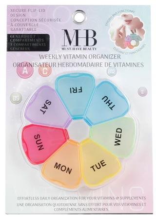 Thumbnail 1: MUST HAVE BEAUTY Weekly Vitamin & Pill Organizer 