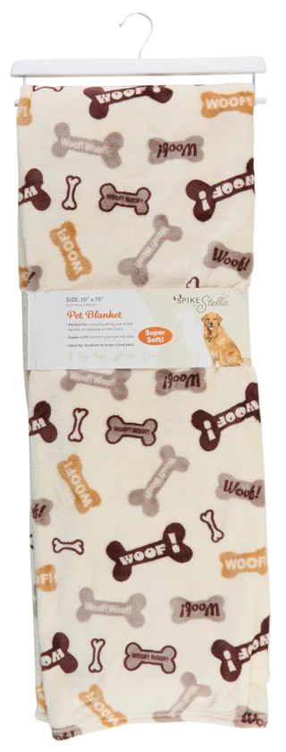 Thumbnail 1: Spike & Stella 50x70 Super Soft Pet Blanket 