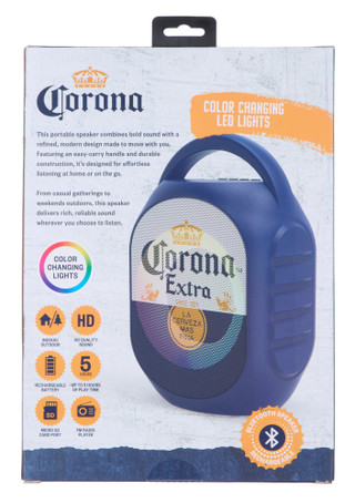 Thumbnail 2: Corona Mini Bluetooth Speaker with LED Lights 
