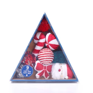 Thumbnail 1: Dearfoams 9 Pc Cat Toy Christmas Gift Set  