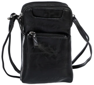 Thumbnail 1: Bueno Front Zip Wallet Crossbody 