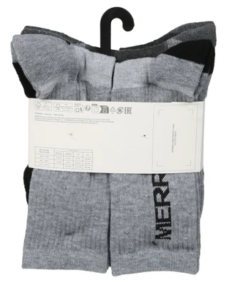 Thumbnail 2: Merrell Men's 6 Pk Trekker Outdoor Crew Socks 