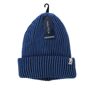 Thumbnail 1: Nautica Men's Ribbed Cuff Beanie 