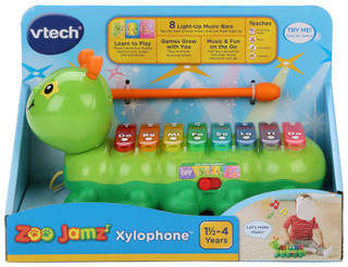 Thumbnail 1: VTech Zoo Jamz Xylophone Interactive Learning Toy 